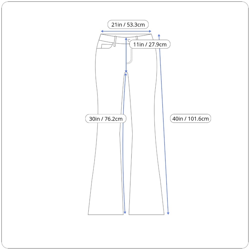 Old Navy The Flirt Mid Rise Boot Cut Stretch Jeans #110 - Picture 3 of 8